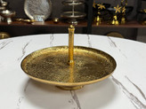 سرویس پذیرایی چرمی طلایی